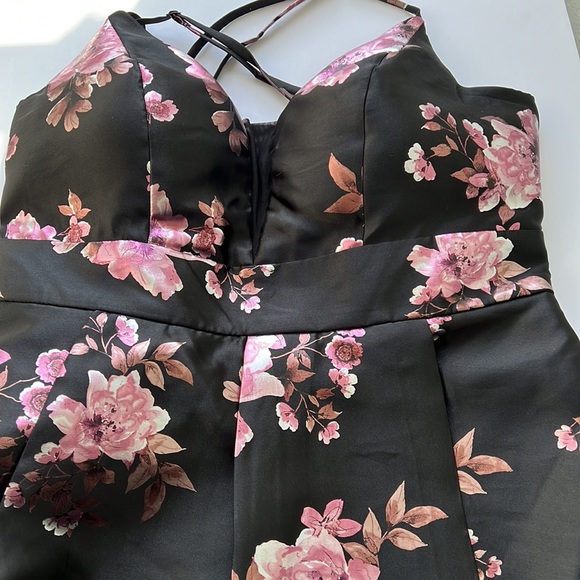 Speechless Junior Dress Black Multi Prom Dress size 15 New - Picture 11 of 12